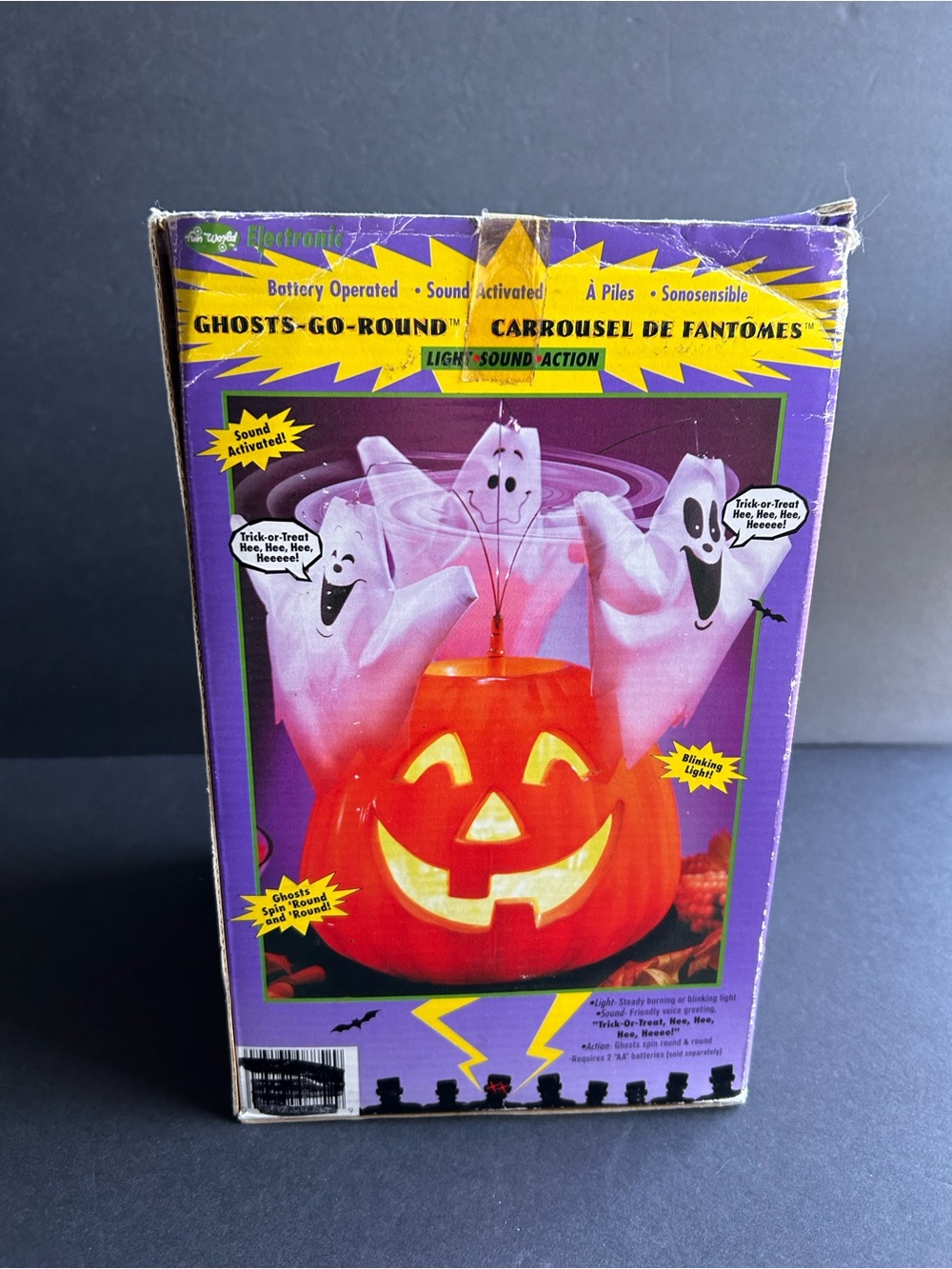 Vintage Halloween 90s “Ghost-Go-Round” carousel